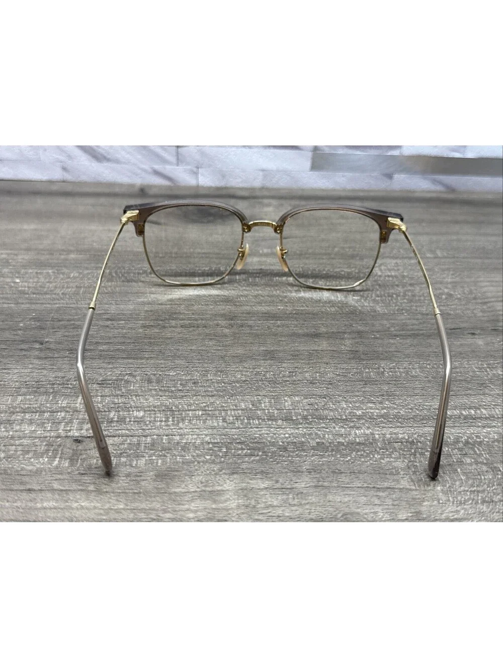 Ray Ban RB7216 New Clubmaster Eyeglasses Frames 8471 Gold 51[]20-145
